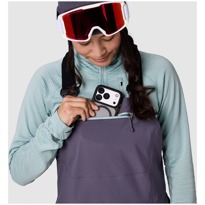 Outdoor Research Carbide Bibs - Women's Smoky Quartz