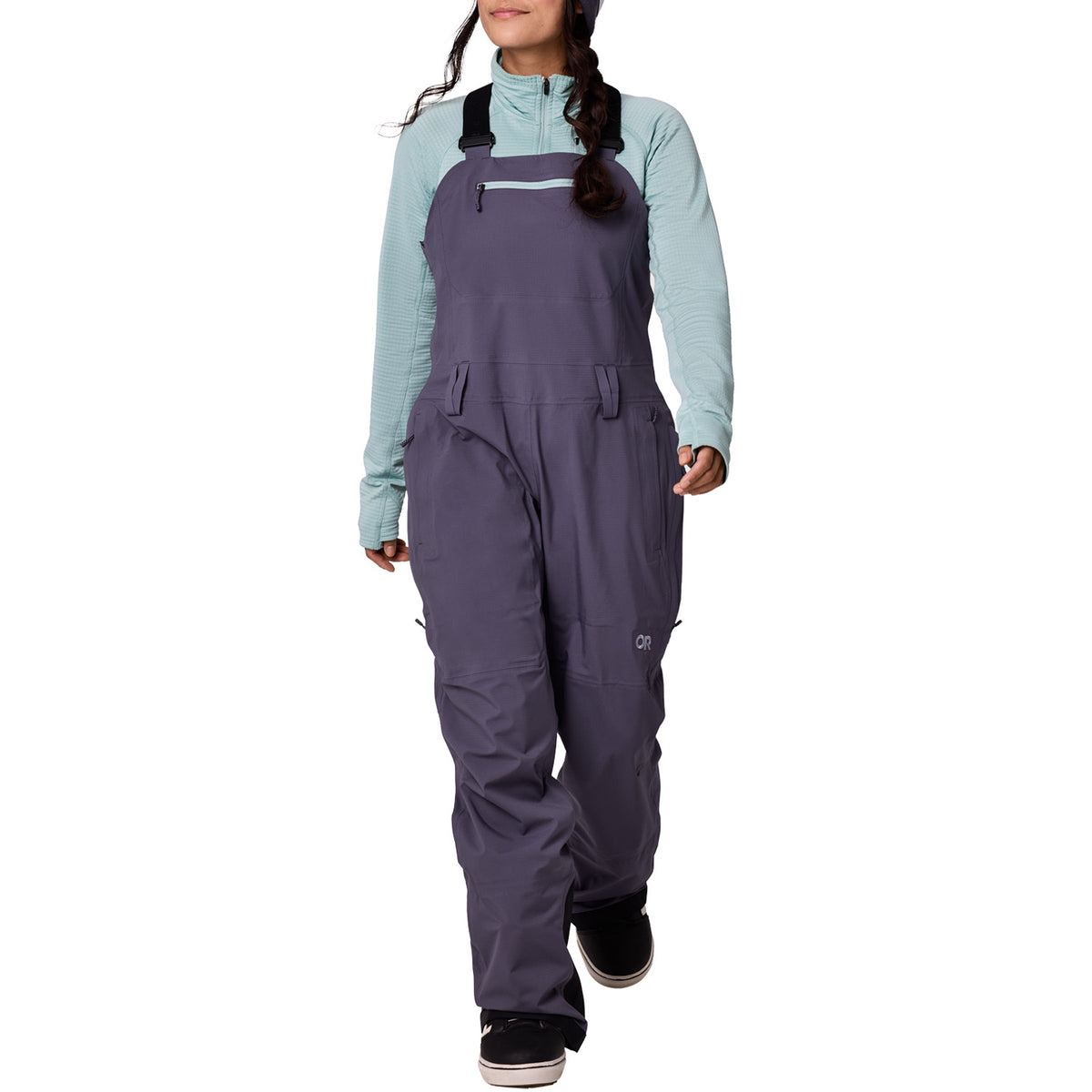 Outdoor Research Carbide Bibs - Women's Smoky Quartz