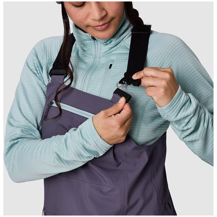 Outdoor Research Carbide Bibs - Women's Smoky Quartz