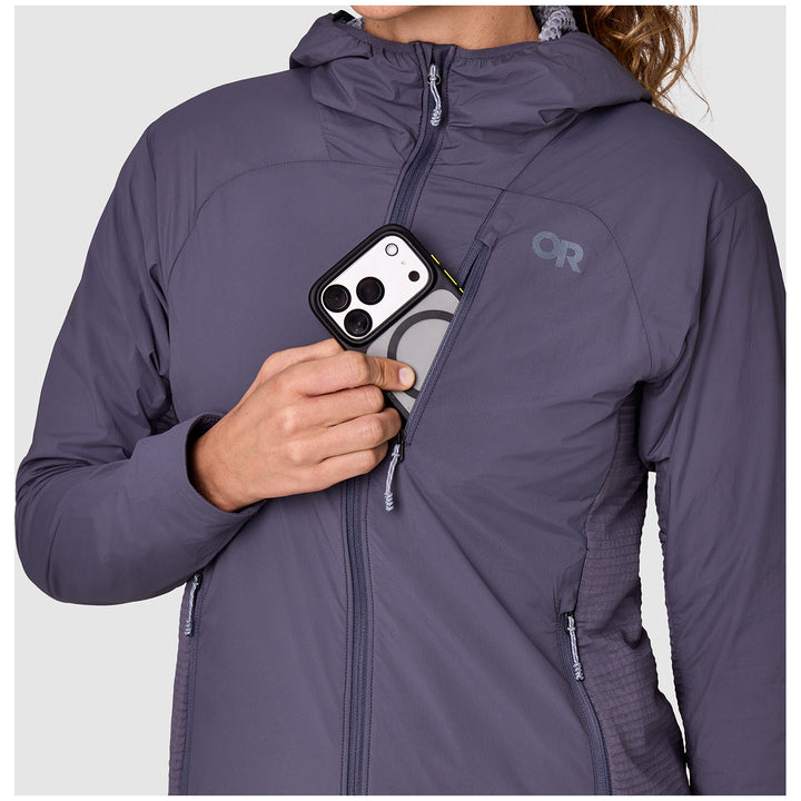 Outdoor Research Deviator Hoodie - Women's Smoky Quartz
