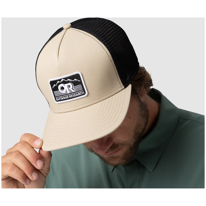 Outdoor Research Advocate Trucker Hi Pro Cap Pro Khaki