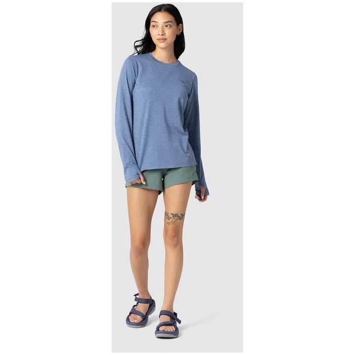 Outdoor Research ActiveIce Spectrum Sun Long-Sleeve T-Shirt - Women's Ascent Blue Heather
