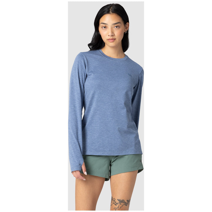 Outdoor Research ActiveIce Spectrum Sun Long-Sleeve T-Shirt - Women's Ascent Blue Heather