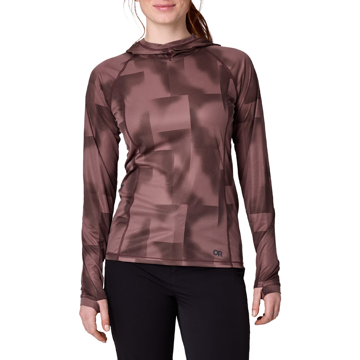 Outdoor Research Echo Hoodie - Women's Terrestrial Vapor Print