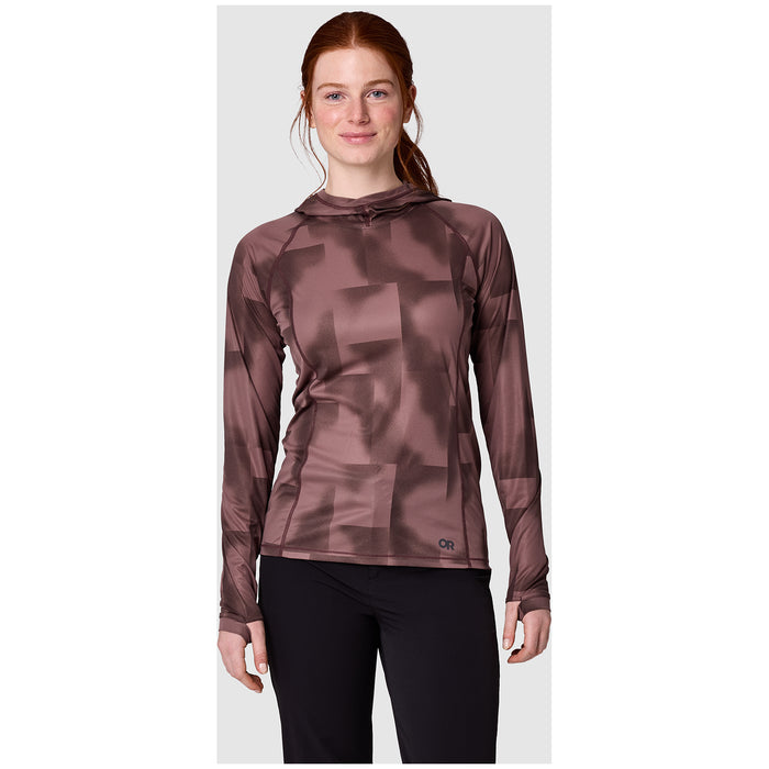 Outdoor Research Echo Hoodie - Women's Terrestrial Vapor Print