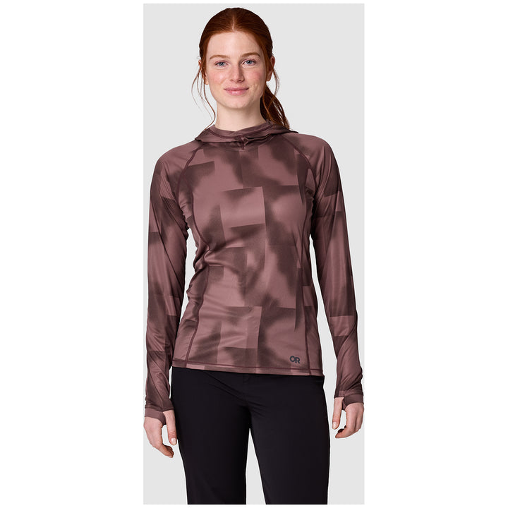 Outdoor Research Echo Hoodie - Women's Terrestrial Vapor Print