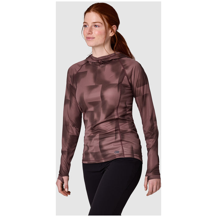 Outdoor Research Echo Hoodie - Women's Terrestrial Vapor Print