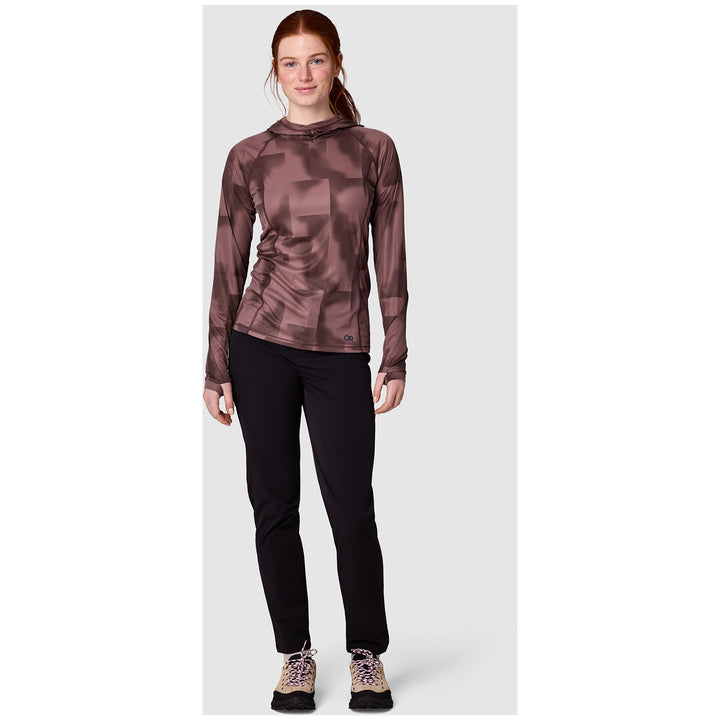 Outdoor Research Echo Hoodie - Women's Terrestrial Vapor Print