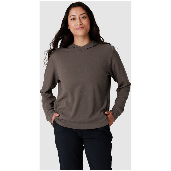 Outdoor Research Eclipse Waffle Hoodie - Women's Gravel