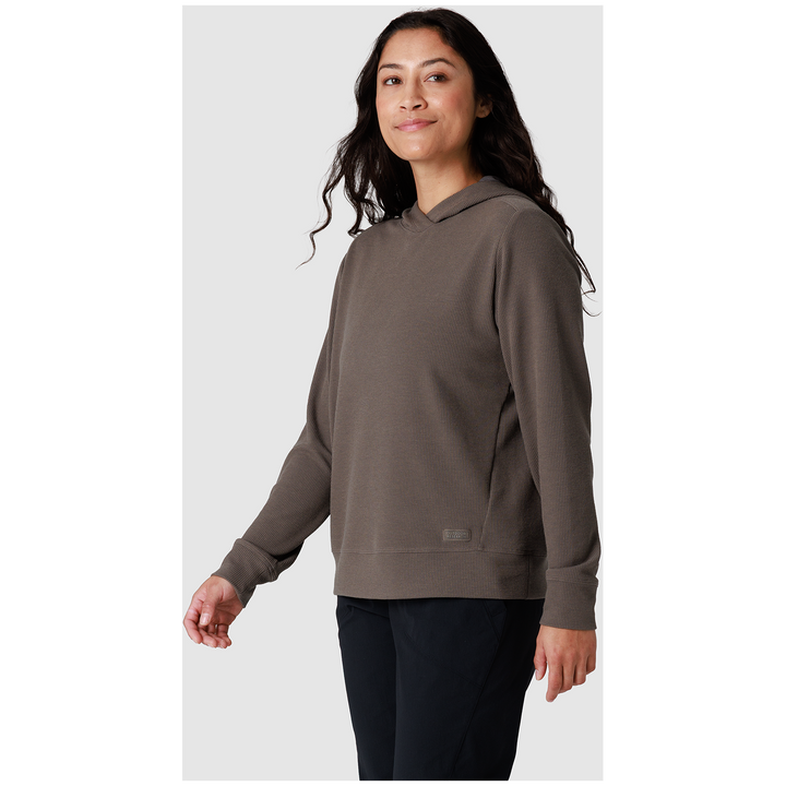 Outdoor Research Eclipse Waffle Hoodie - Women's Gravel