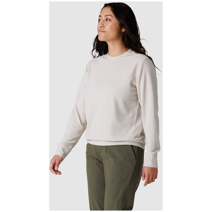 Outdoor Research Eclipse Waffle Long-Sleeve T-Shirt - Women's Oyster