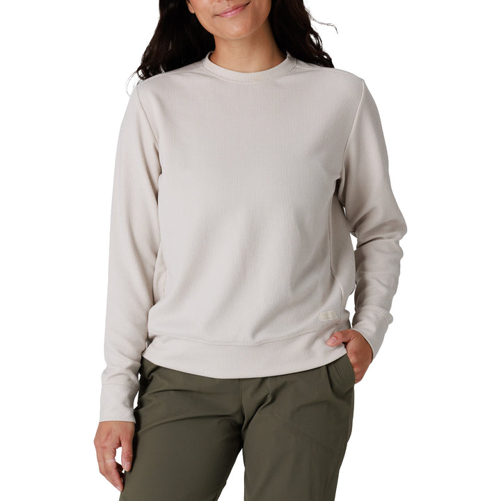 Outdoor Research Eclipse Waffle Long-Sleeve T-Shirt - Women's Oyster