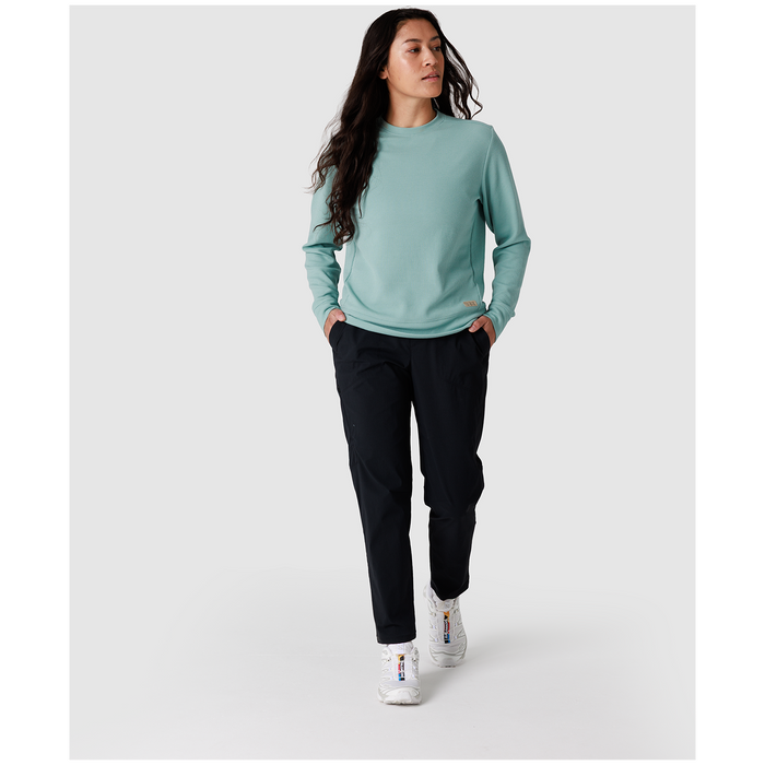 Outdoor Research Eclipse Waffle Long-Sleeve T-Shirt - Women's Thyme