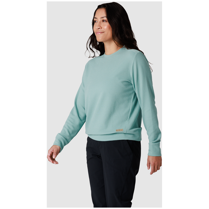Outdoor Research Eclipse Waffle Long-Sleeve T-Shirt - Women's Thyme