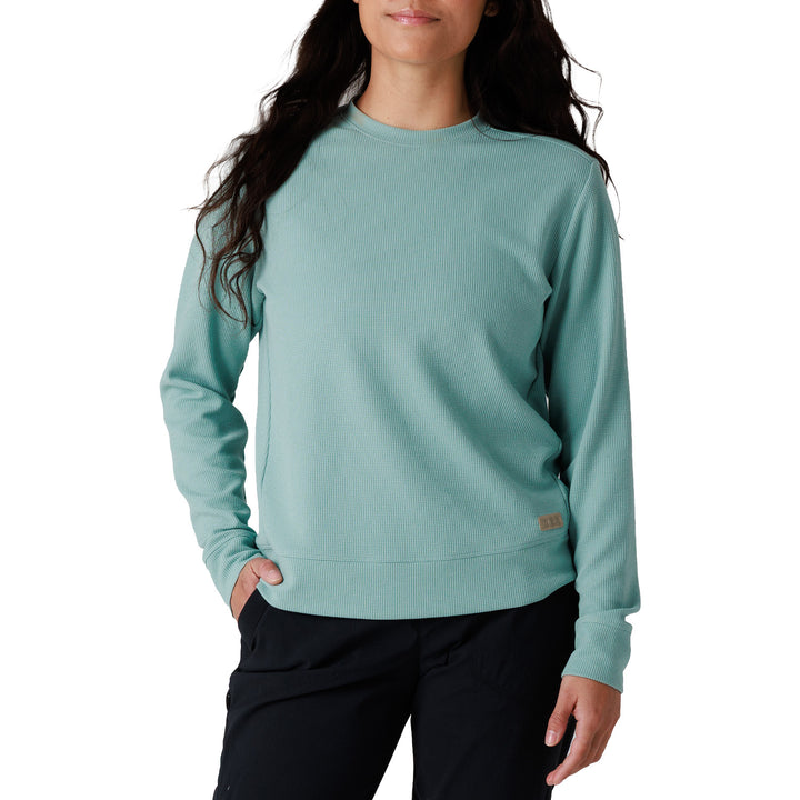Outdoor Research Eclipse Waffle Long-Sleeve T-Shirt - Women's Thyme