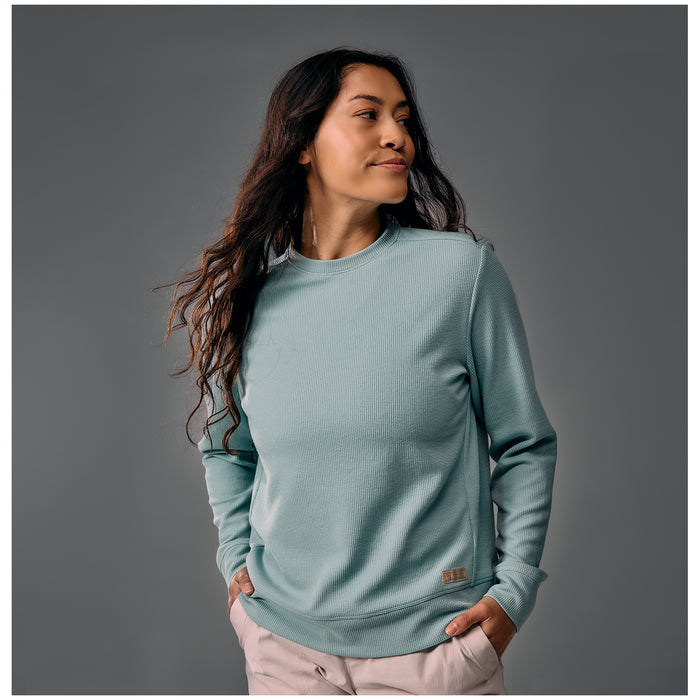 Outdoor Research Eclipse Waffle Long-Sleeve T-Shirt - Women's Thyme