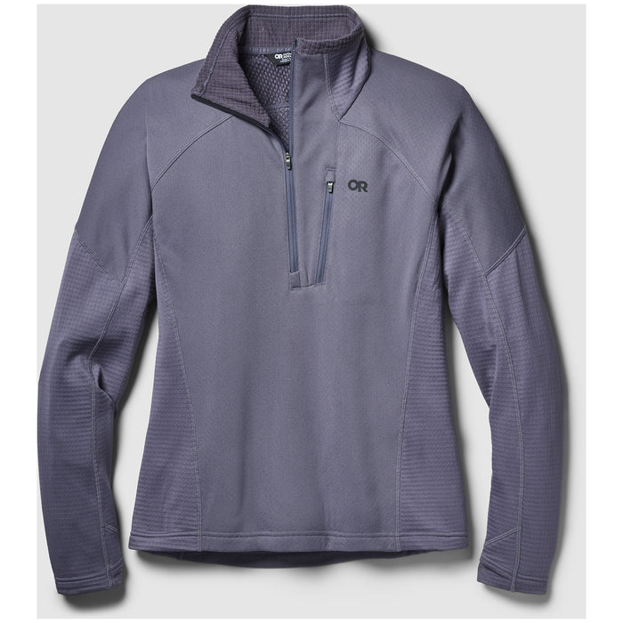 Outdoor Research Deviator Fleece Half Zip - Women's Smoky Quartz