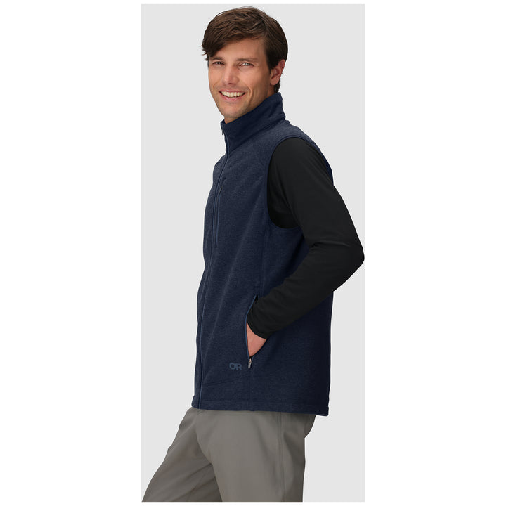 Outdoor Research Crescent Fleece Vest - Men's Dark Navy