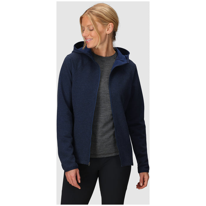 Outdoor Research Crescent Fleece Full Zip Hoodie - Women's Dark Navy