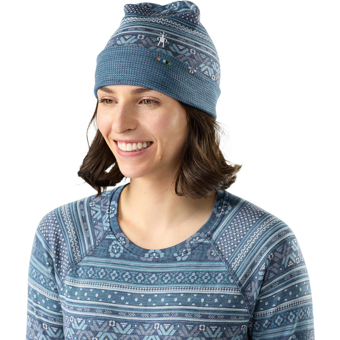 Smartwool Merino 250 Cuffed Beanie Nightfall Fair Isle Fun