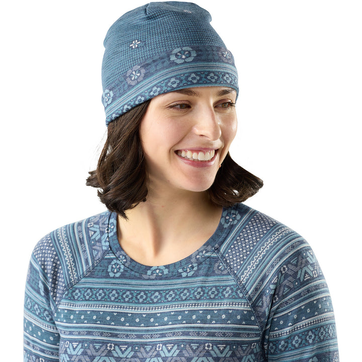Smartwool Merino 250 Cuffed Beanie Nightfall Fair Isle Fun