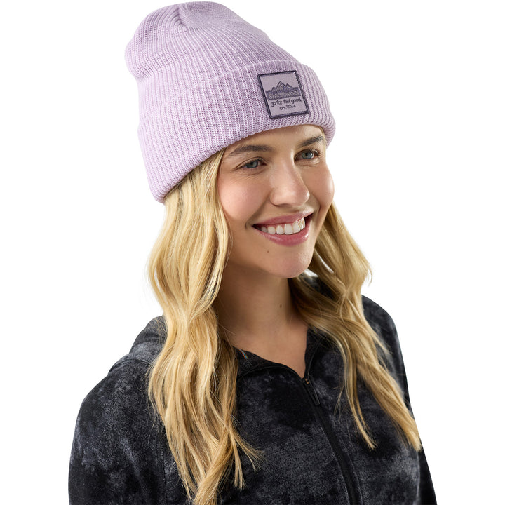 Smartwool Patch Beanie Lavender Sky Heather