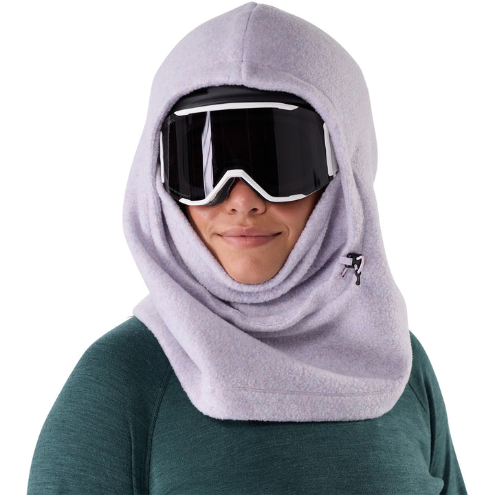 Smartwool Second Cut Fleece Hood Lavender Sky Heather