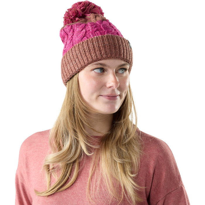 Smartwool Isto Retro Beanie Mocha Heather