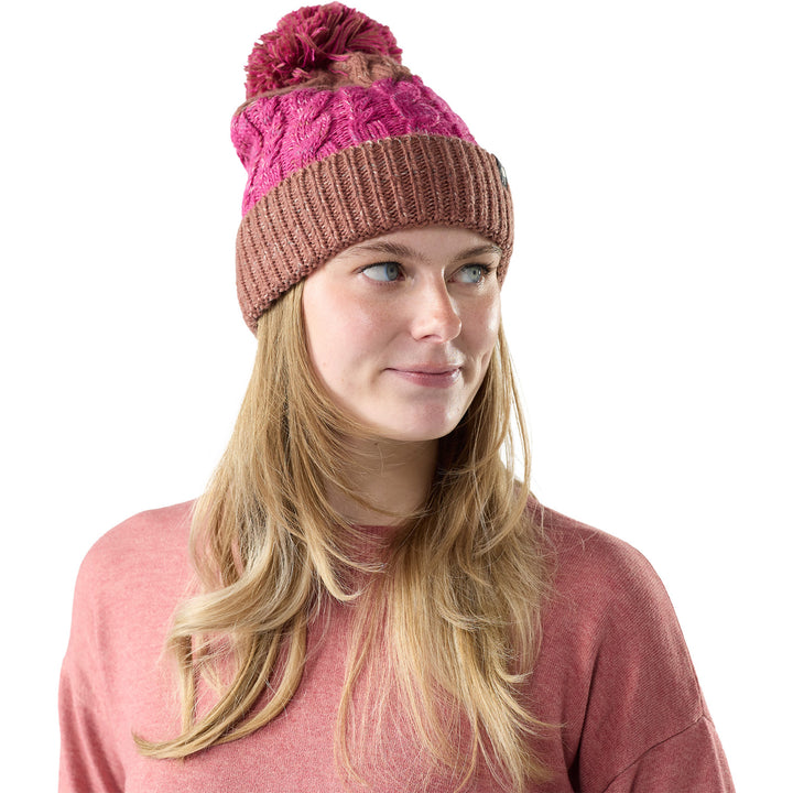 Smartwool Isto Retro Beanie Mocha Heather