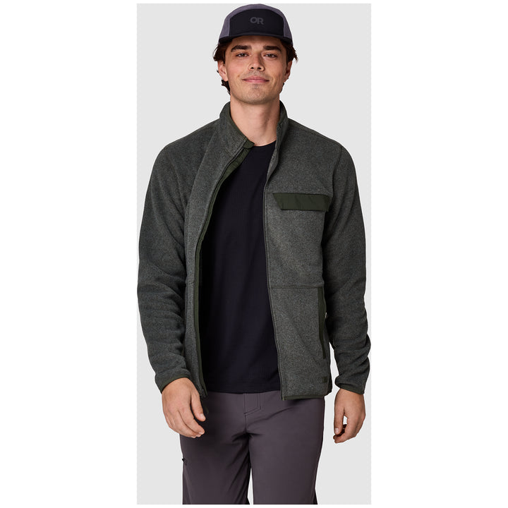 Outdoor Research Deming Fleece Jacket - Men's Dark Laurel