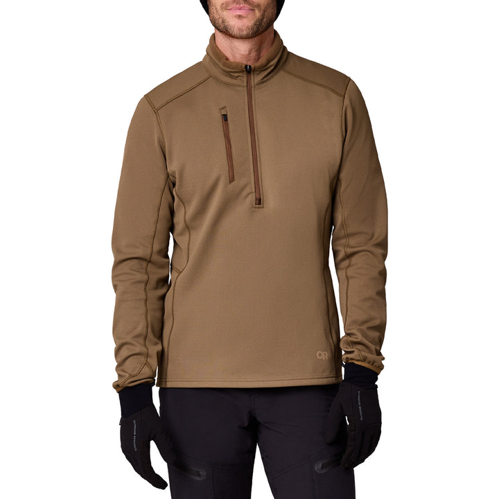 Outdoor Research Ceramik Fleece Half Zip - Men's Coyote
