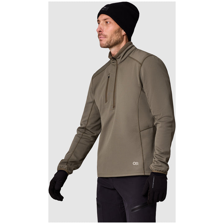 Outdoor Research Ceramik Fleece Half Zip - Men's Ranger Green