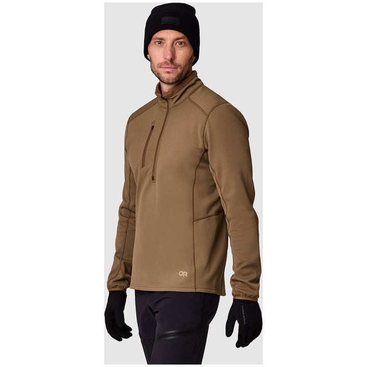 Outdoor Research Ceramik Fleece Half Zip - Men's Coyote