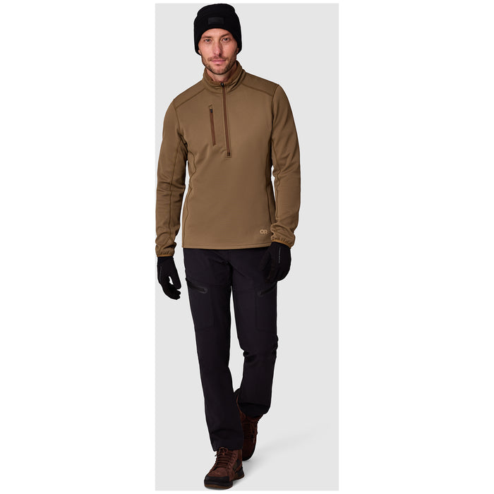 Outdoor Research Ceramik Fleece Half Zip - Men's Coyote