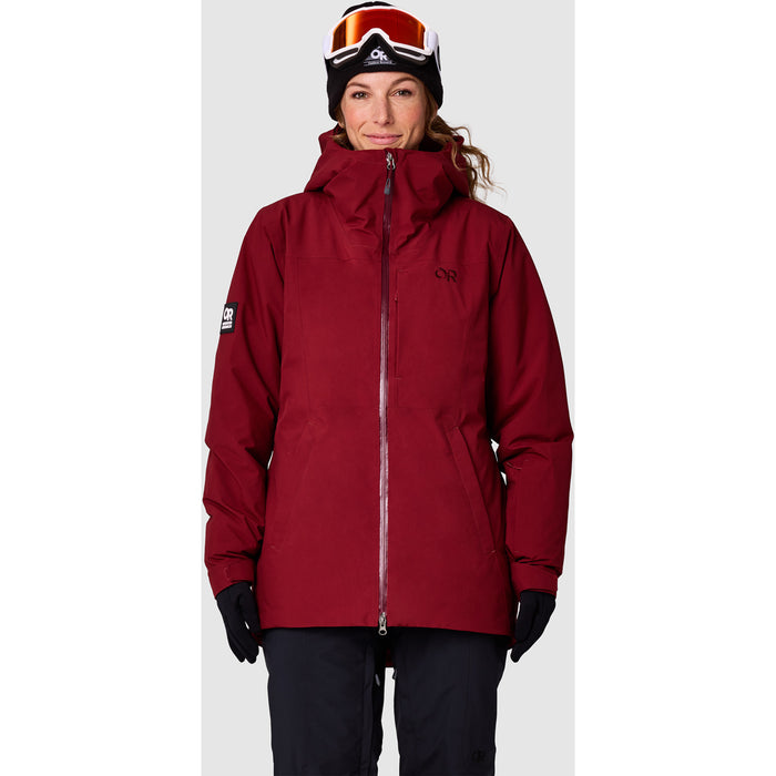 Outdoor Research Snowcrew Jacket - Women's Vermillion
