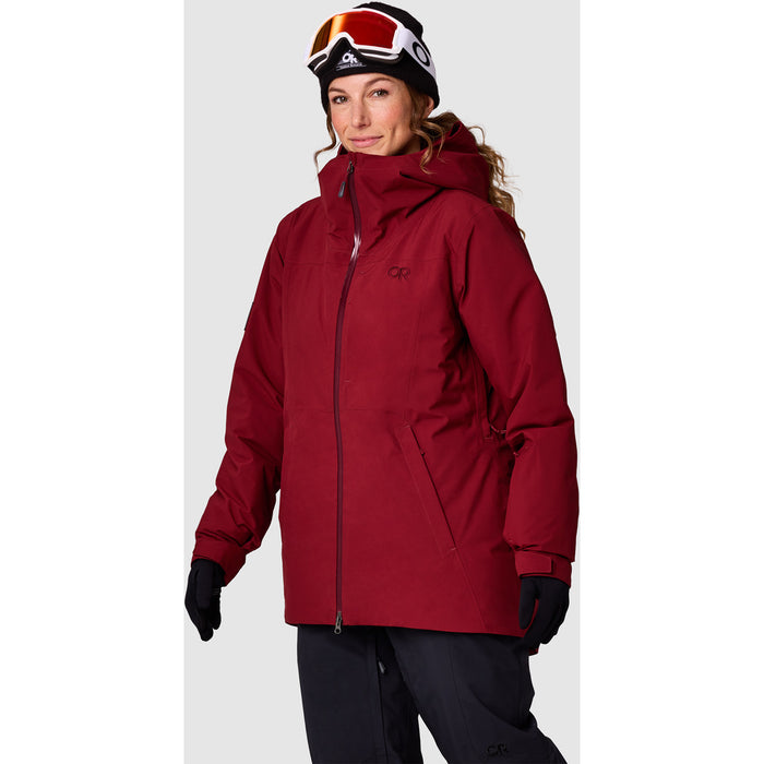 Outdoor Research Snowcrew Jacket - Women's Vermillion