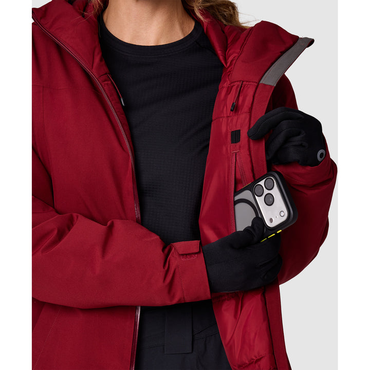Outdoor Research Snowcrew Jacket - Women's Vermillion