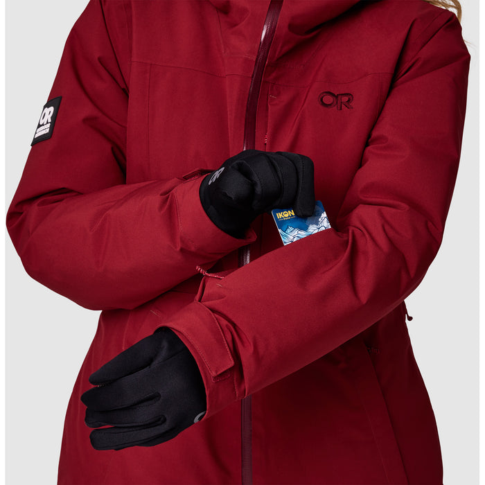 Outdoor Research Snowcrew Jacket - Women's Vermillion