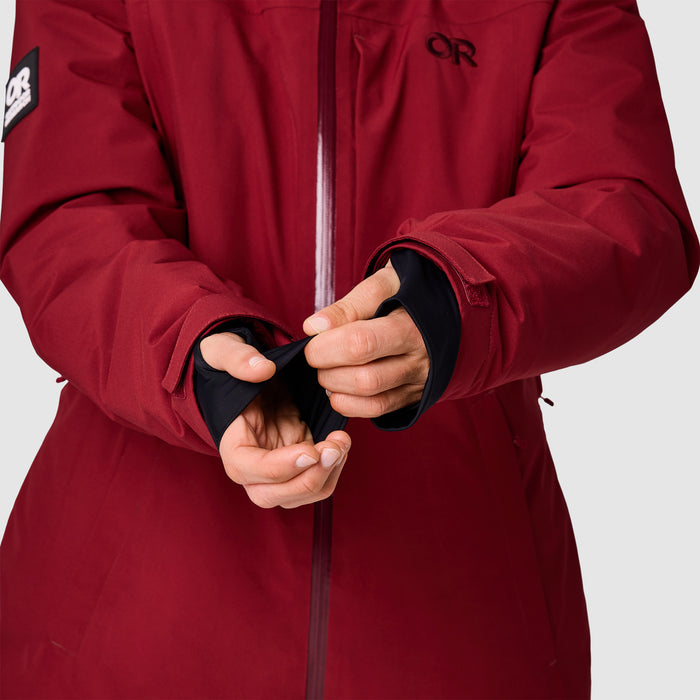 Outdoor Research Snowcrew Jacket - Women's Vermillion