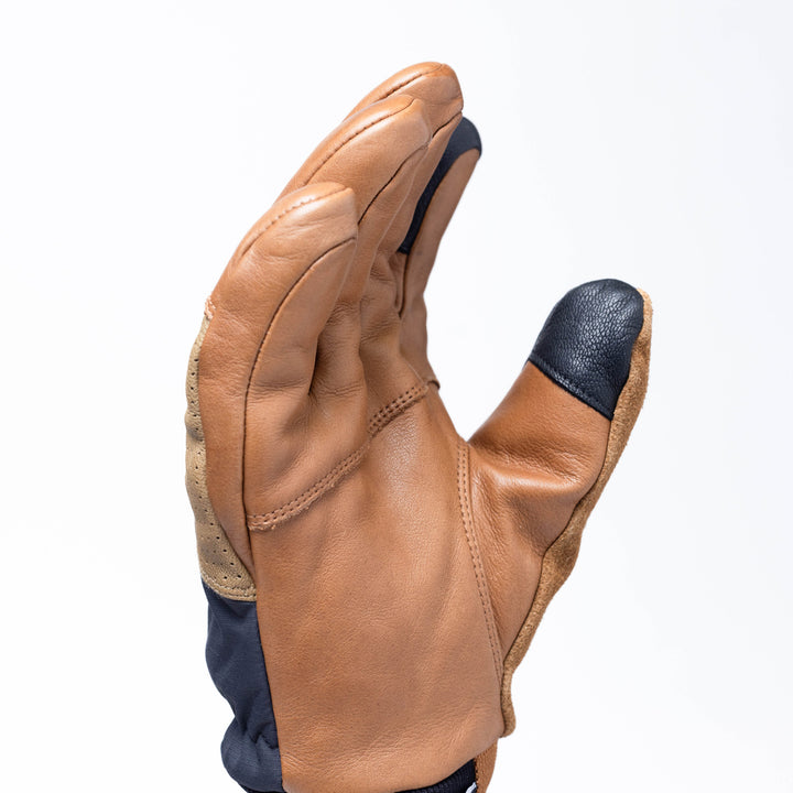 Outdoor Research Snowcrew Leather Gloves Dark Natural/Black