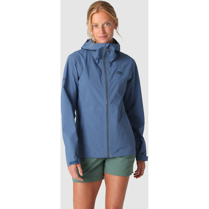 Outdoor Research Stratoburst Stretch Rain Jacket - Women's Skyline