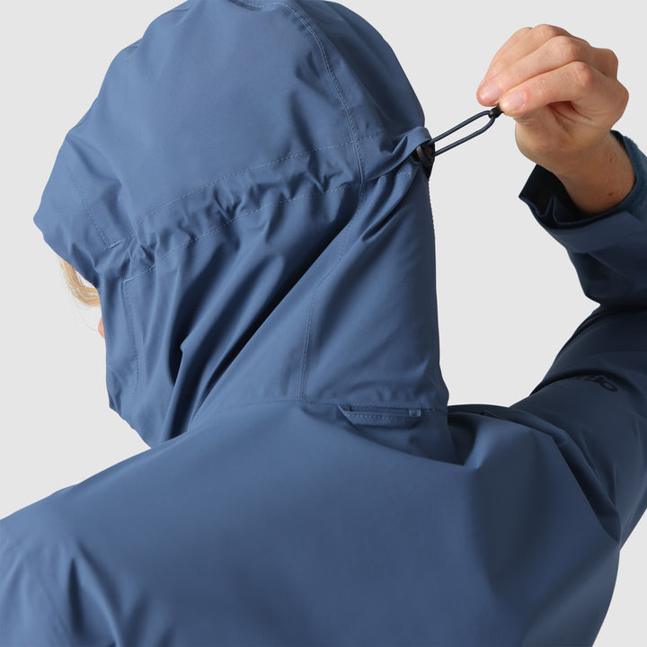 Outdoor Research Stratoburst Stretch Rain Jacket - Women's Skyline