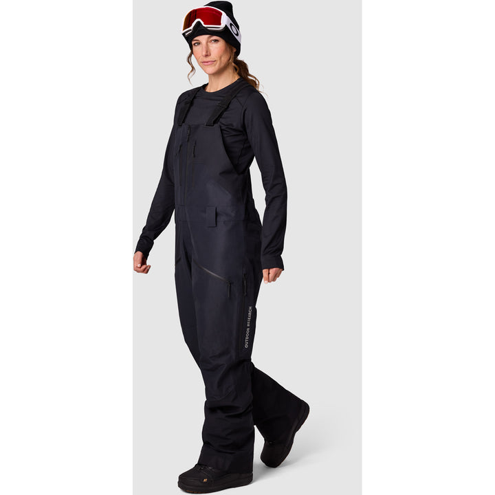 Outdoor Research Powderverse Short Bibs - Women's Black