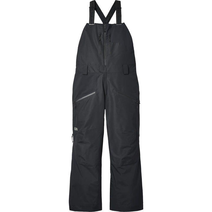 Outdoor Research Powderverse Short Bibs - Women's Black