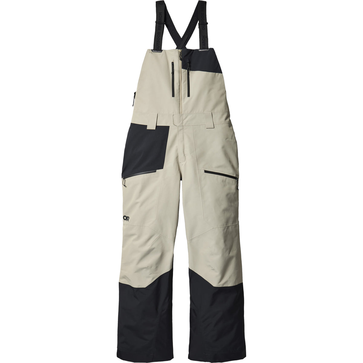 Outdoor Research Powderverse Bibs - Women's Pro Khaki/Black