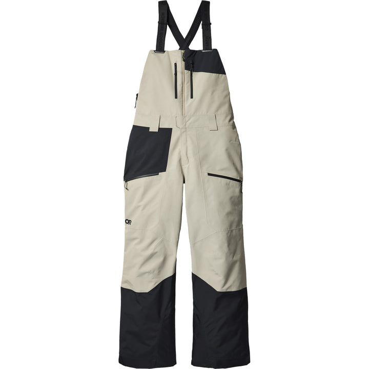 Outdoor Research Powderverse Bibs - Women's Pro Khaki/Black