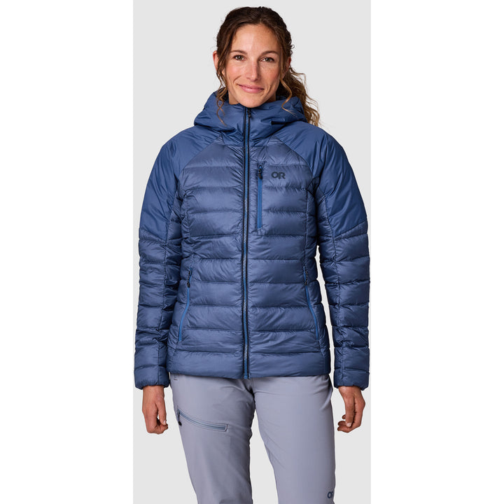 Outdoor Research Helium Down Hoodie - Women's Skyline