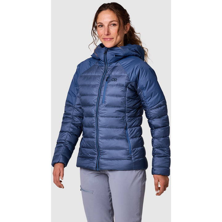 Outdoor Research Helium Down Hoodie - Women's Skyline