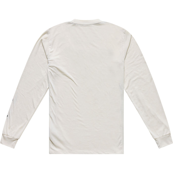 Troy Lee Designs Skyline Long-Sleeve Ride Tee Signature Pumice