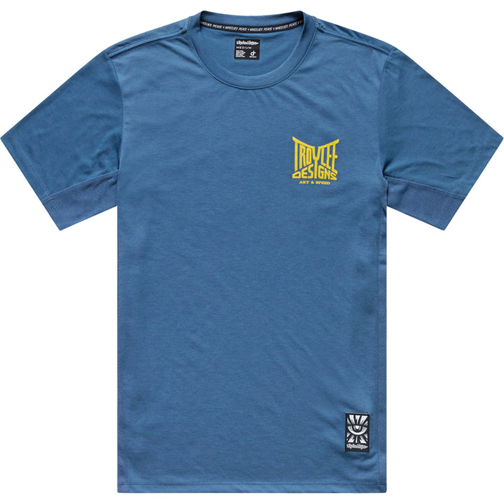 Troy Lee Designs Skyline Short-Sleeve Ride Tee Handlebar Slate